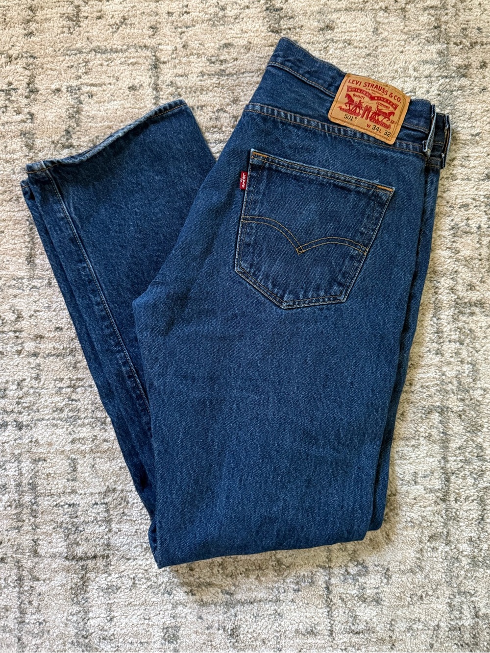 Levi's Men's 501 Denim Jeans | W 34 L 32